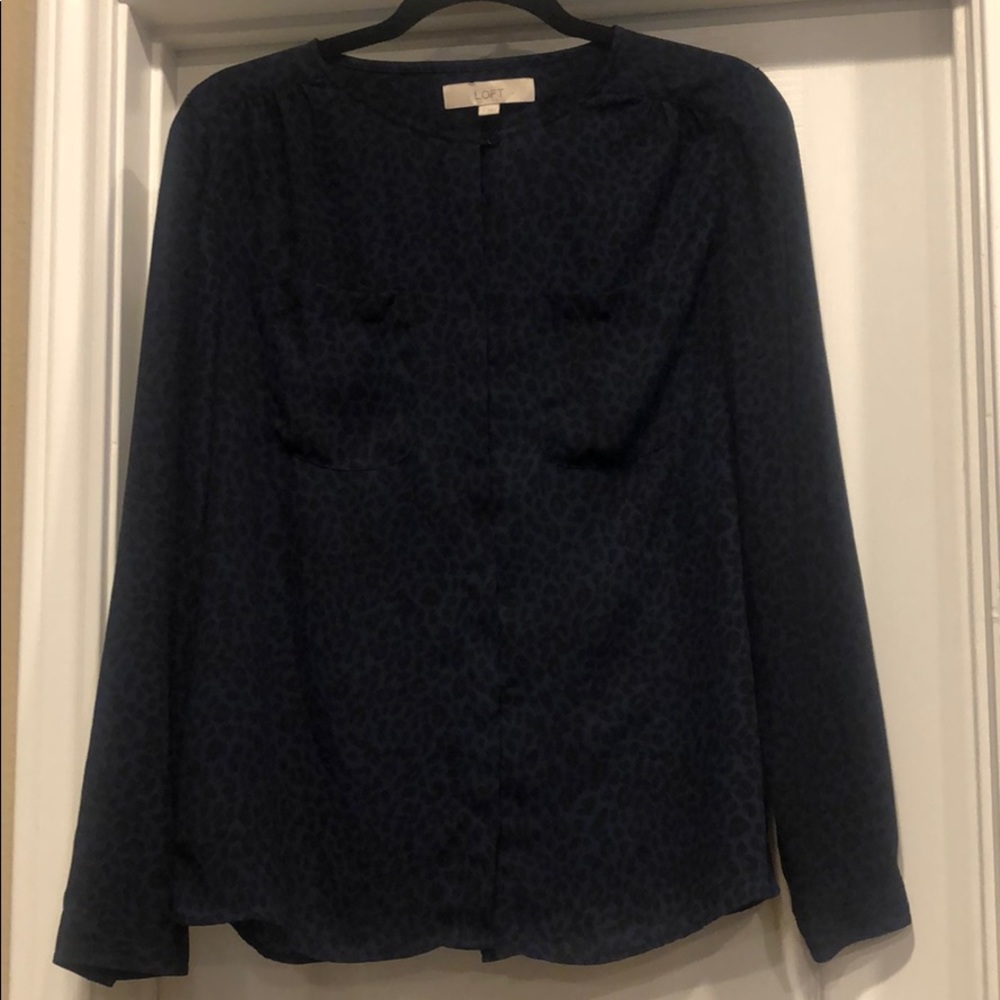 ANN TAYLOR LOFT Long sleeve top